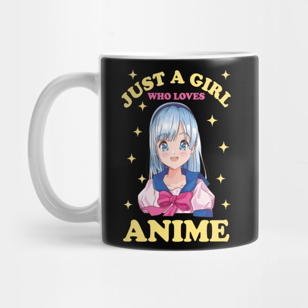 Just A Girl Who Loves Anime by DragonTees